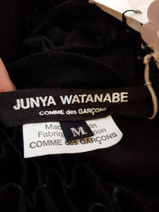 Tunique velours à col alvéolé