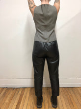 Débardeur gris style tailleur