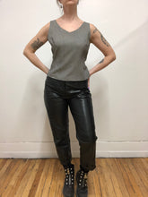 Débardeur gris style tailleur
