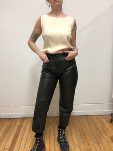 Débardeur crème vintage