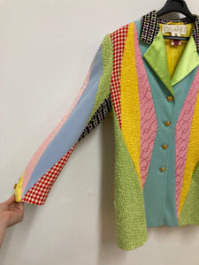 Blazer patchwork vintage
