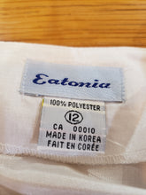 Blouse satinée blanche