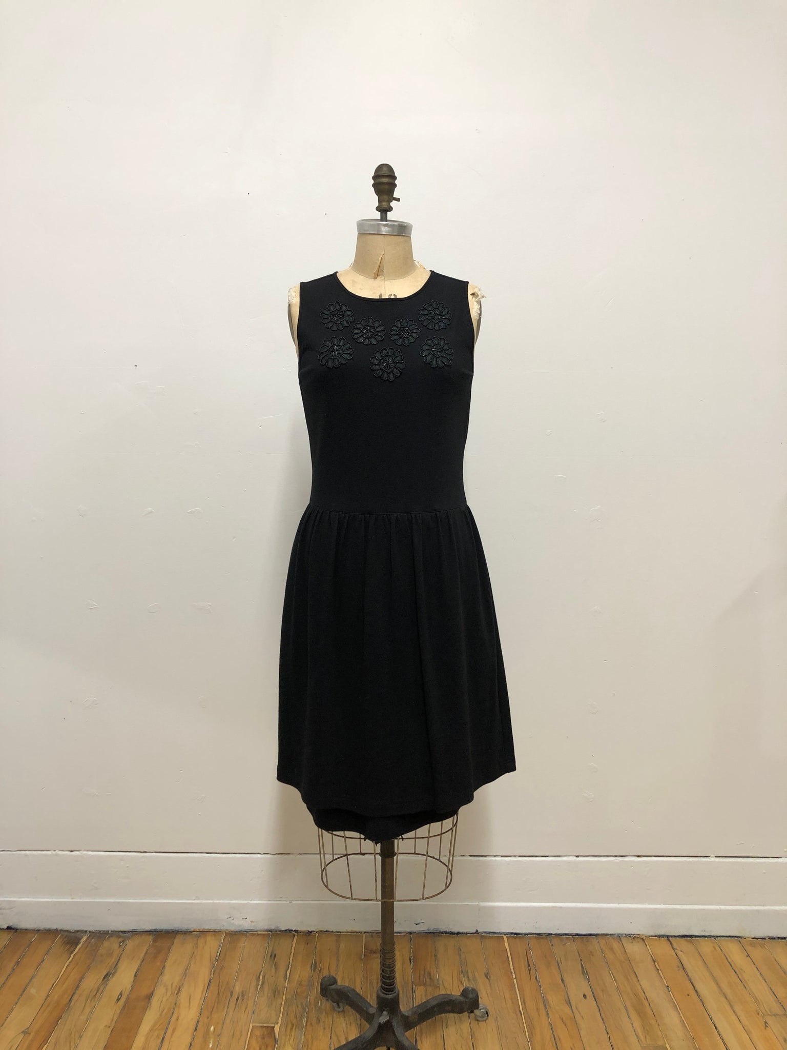 Robe noire store coton