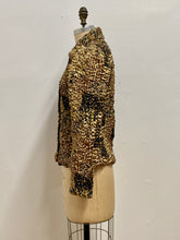 Veste matelassée motif léopard