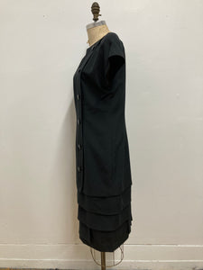 Robe tailleur noire