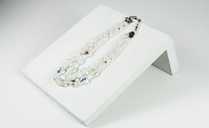 Collier de cristal Vintage
