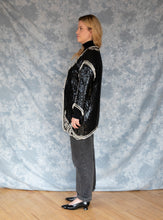 Veste à paillettes vintage