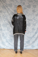 Veste à paillettes vintage