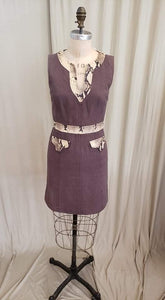 Robe sans manche matelassée