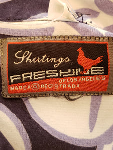 Chemise tropicale manches courtes