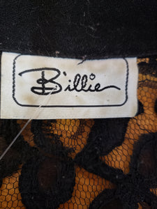 Veston chic laine et dentelle vintage