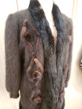 Veste angora vintage