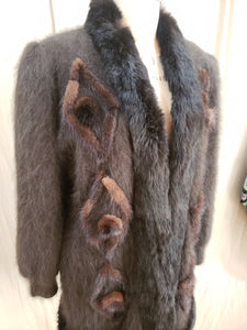 Veste angora vintage