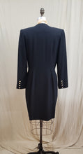 Robe tailleur noire vintage