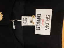 Robe tailleur noire vintage