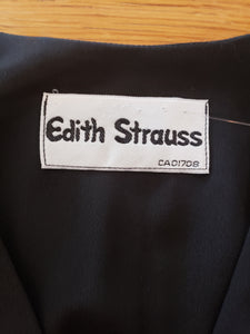 Robe tunique à motifs de fleurs abstraits