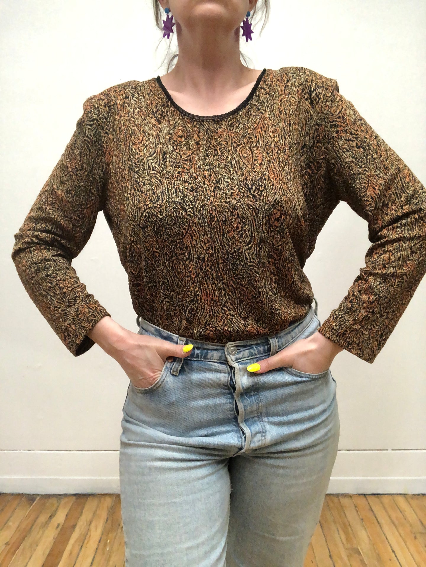 Chandail extensible vintage