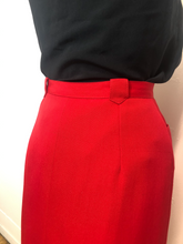 Jupe rouge vintage