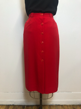 Jupe rouge vintage